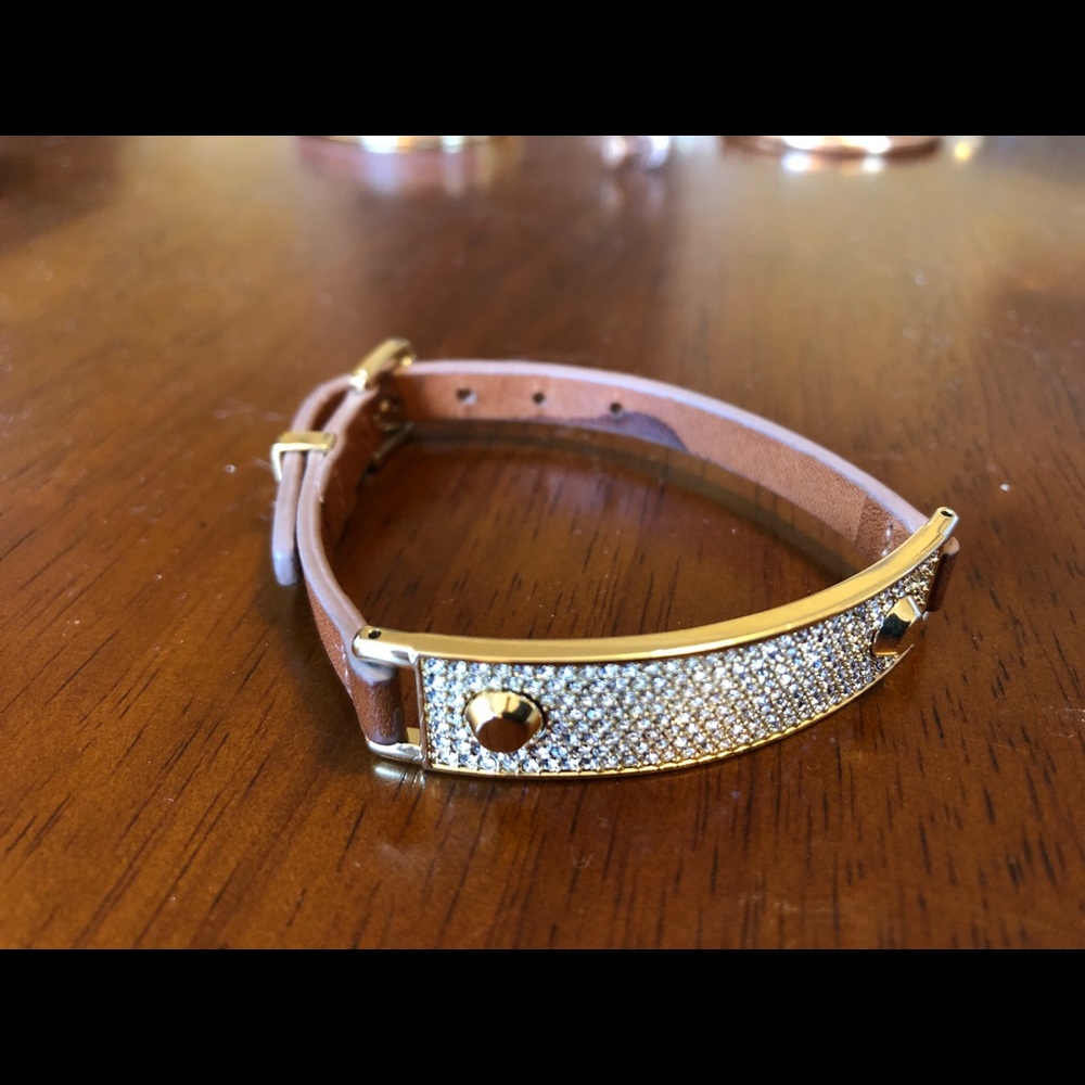 Brown Michael Kors Bracelet with Buckle Clasp